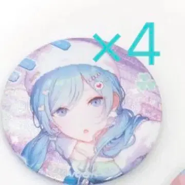 프로세카 히노모리 시즈쿠 그리캔 글리터 캔뱃지 46B