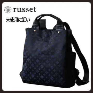 [ 미사용에 가까움 ] 나일론 자카드 2 핸들 럭색 백 백팩