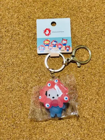 오사카 간사이 만박 산리오 미야쿠미야쿠 클리어 키링 포차코