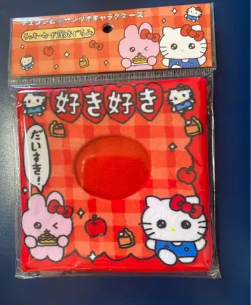최고심 산리오 콜라보 럭키 카드풍 인형옷 우사고심 헬로키티