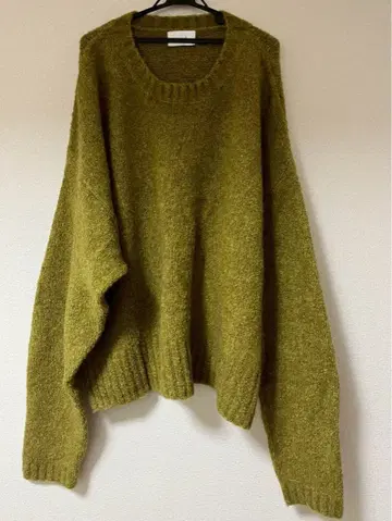 soerte 오버 사이즈 부클레 니트