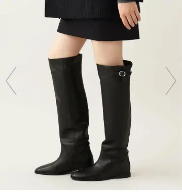 새상품 완판 [ ODETTE E ODILE ] 사이드 탑 벨트 롱 부츠