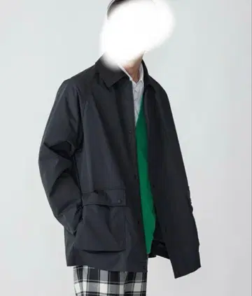 헌팅 자켓 발수 블루종