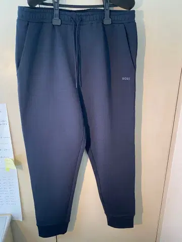 BOSS 조거 팬츠 네이비 M