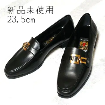 MIHAMA 23.5cm 미사용 새상품 블랙 로퍼