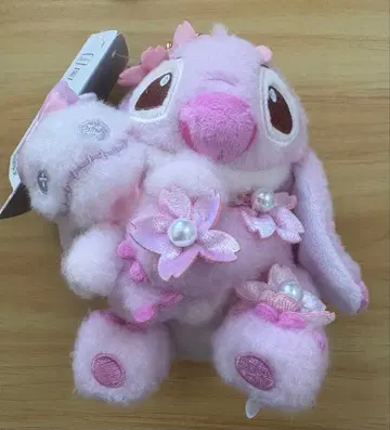 SAKURA 사쿠라 스티치&스크램프 봉제 인형 키링