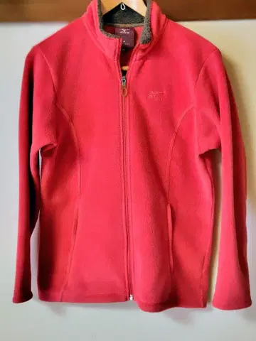 미즈노 핑크 플리스 자켓 M