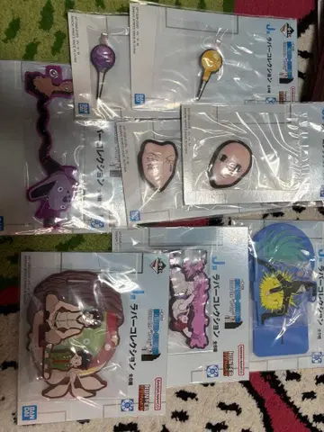 제일복권 HUNTER x HUNTER J상 러버 컬렉션 8종 컴플리트