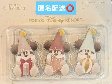 디즈니 크리스마스 릴린린 데코레이션 마그넷 세트