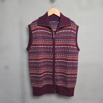 새상품급 Golden Bear 골든 베어 DAD 풀 집업 베스트 울