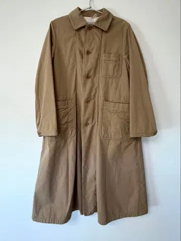 YAECA WRITE OVER COAT 오버코트 코튼 x 린넨