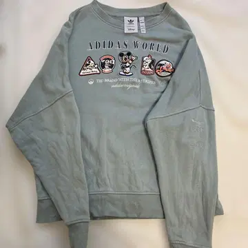 adidas Disney 콜라보 트레이닝복 민트 그린