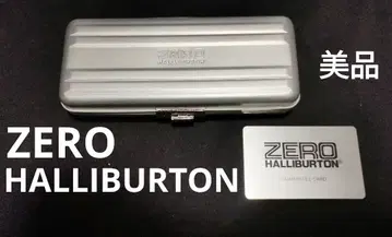 새상품급 레어 ZERO HALLIBURTON 버튼 안경 케이스