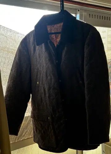 Golden Bear 퀼팅 자켓 브라운 M 골든베어