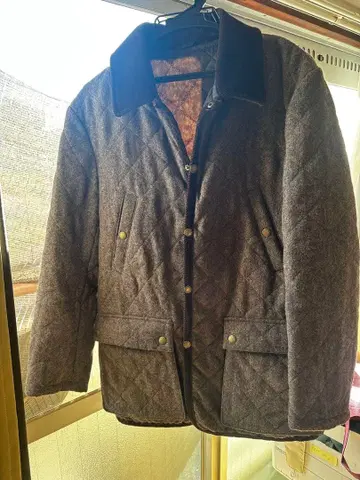 Golden Bear 퀼팅 자켓 브라운 M 골든베어