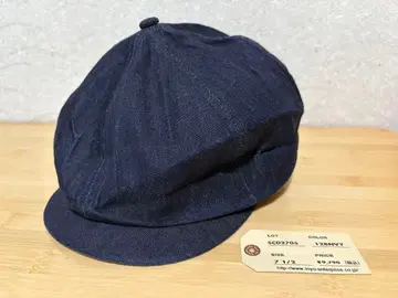 새상품 슈가케인 애플 잭 캐스켓 데님 7 1/2 60