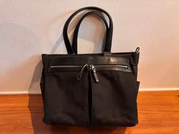 삼소나이트 Samsonite 토트백 가죽 나일론 블랙 비즈니스 백