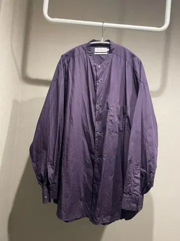 Graphpaper 퍼플 셔츠 F