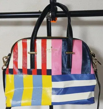 케이트 스페이드 시더 스트릿 플래그 스트라이프 백