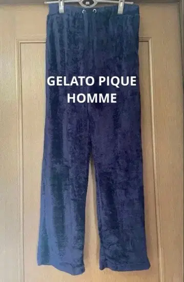 새상품 젤라또피케옴 벨로아 롱 팬츠 룸웨어 파자마 L 사이즈