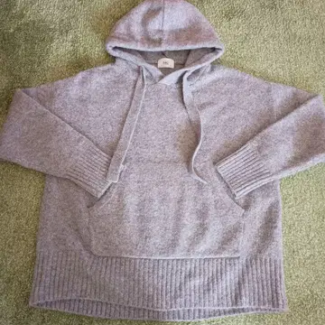 siro de jabonte 후드티 니트 그레이 M 사이즈