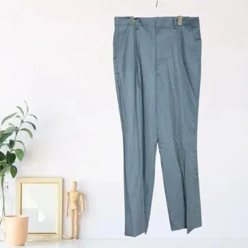 zB1223 [ M ] 슬랙스 트라우저 하의 테이퍼드 새상품