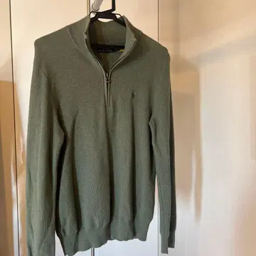 랄프 로렌 집업 니트