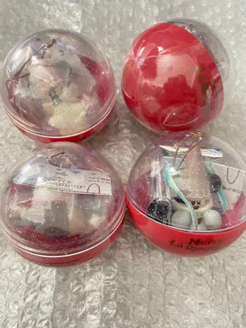 디즈니 리루린린 캡슐 토이 4점 컴플리트 세트