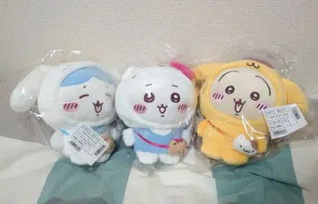 새상품 미개봉 ] 치이카와 x 산리오 봉제 인형 세트