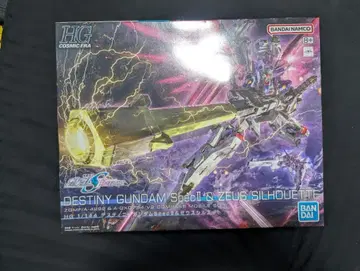 HG 1/144 데스티니 건담 Specll & 제우스 실루엣