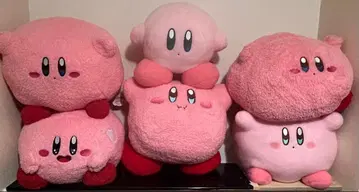 커비 봉제 인형 세트