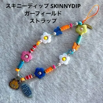 스키니딥 SKINNYDIP 가필드 스트랩 컬러풀