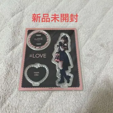 =LOVE 이코러브 아크릴 스탠드 오바 하나 2025 블랙 의상