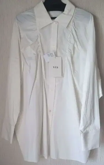 VIS 화이트 셔츠 F 사이즈 택 포함 새상품