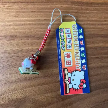 지역 한정 키티 도쿄 한정 칸다 매듭 장식