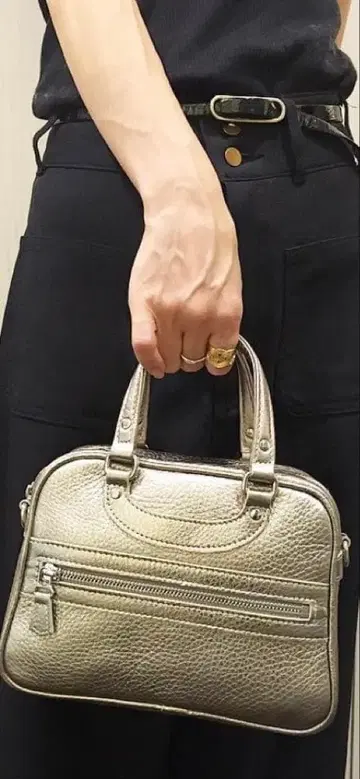 자크 루소 리스본 미니미니 샴페인 골드 미사용품