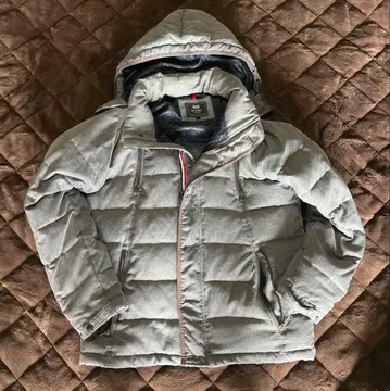 빔즈 그레이 다운 자켓 다운 코트