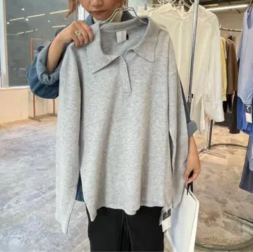 studiodoe 니트 폴로