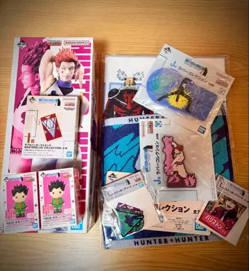 HUNTER x HUNTER 히소카 피규어 기타 상 세트