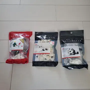 나노블록 3종 세트