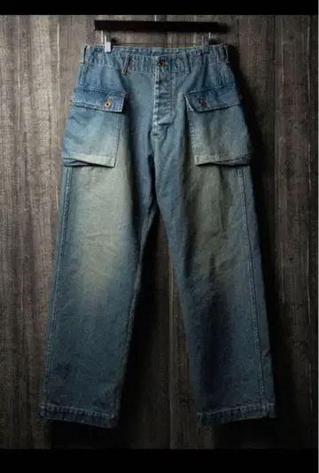 PABLO VINCI Monkey denim pants XS 사이즈