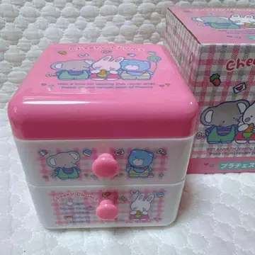 산리오 초레어 치어리참 플라스틱 체스트 2015 레트로