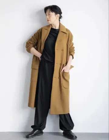 호보니치 IMAN 더블 브레스트 코트