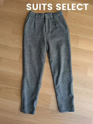 슈트 셀렉트 그레이 울 팬츠