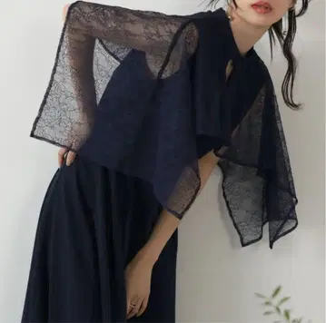 kana 파티 드레스 네이비 M