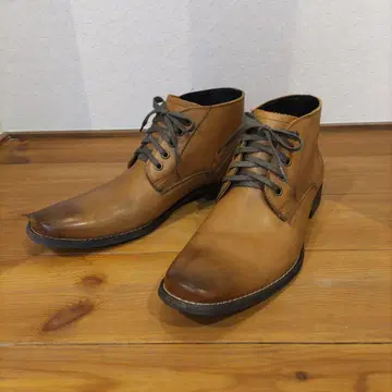 VISARUNO ( 비살루노 ) 가죽 부츠 가죽 신발