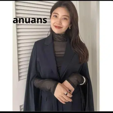 [ 몇 시간 착용만 ] anuans 아뉴앙스 플레어 슬리브 슬릿 자켓