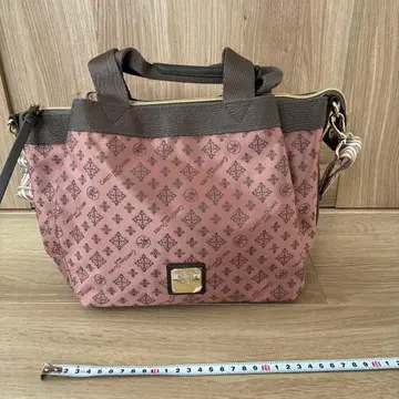 [미사용 새상품] 크리스천 올리비에 나일론 숄더 토트 2way 백