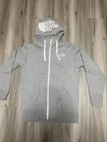 THE NORTH FACE 그레이 풀 집업 후드티 L