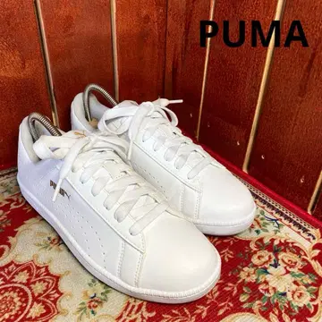PUMA 화이트 스니커즈 23cm